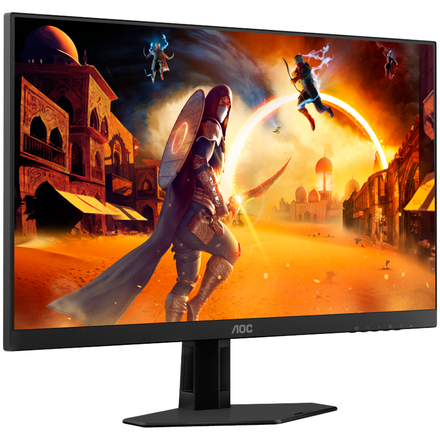 AOC Monitor Gaming 24G4HRE 24" (23.8") Fast IPS, 1920x1080, 200Hz, 0.5ms MPRT (1ms GtG), 300 cd/m2, 1000:1, Adaptive Sync, G-Sync Compatible, HDR10, 2x HDMI, 1x DP, Speakers, Tilt - Image 2
