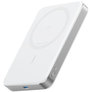 Anker MagGo Power Bank (10K, Magnetic Wireless) White