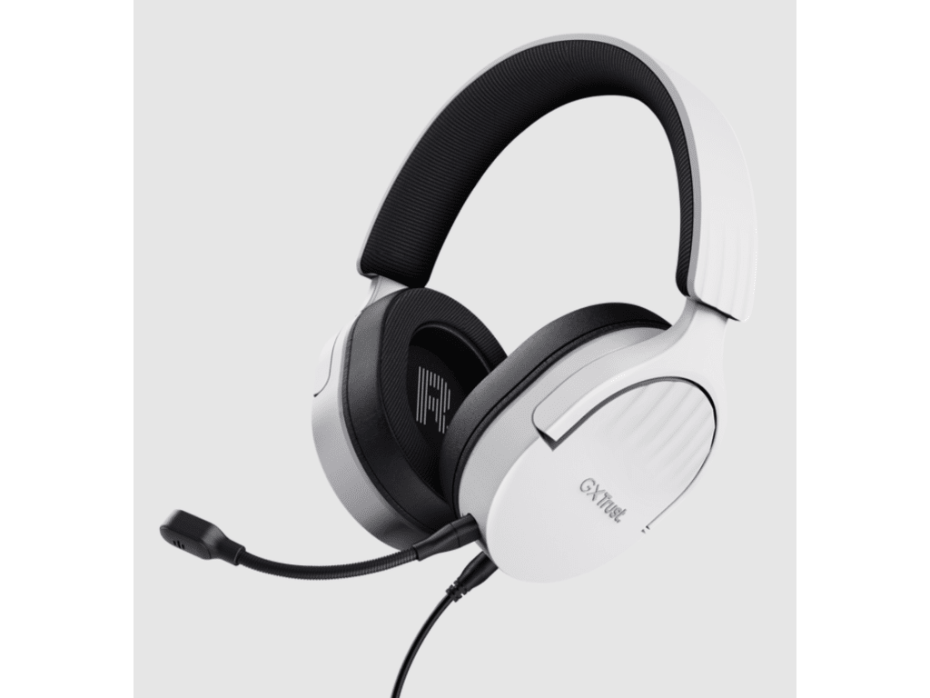 Trust GXT489W FAYZO gamingslušalice, žičane, bijele - Image 2