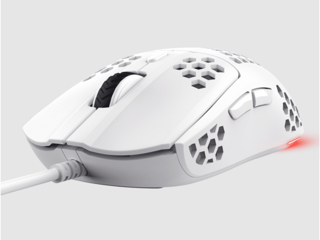 Trust GXT928 Helox RGB gamingmiš, ultra lagan, 6400 dpi,žičani, bijeli - Image 3