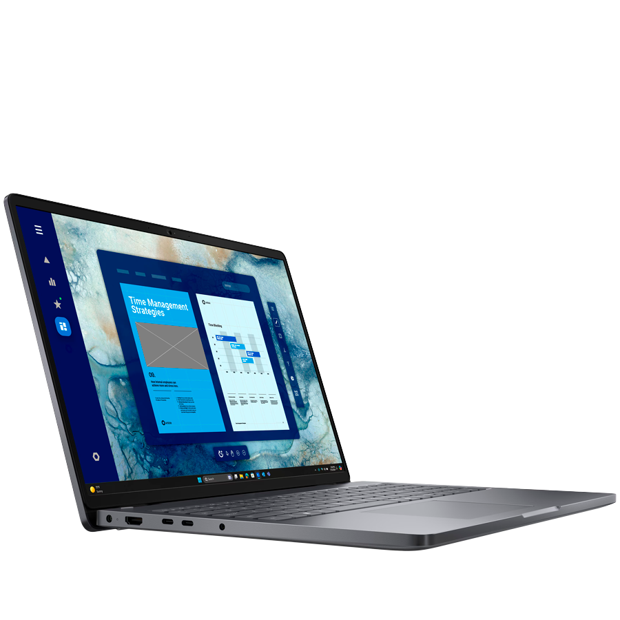 Dell Pro 16 PC16250, 16" FHD+ (1920x1200), Intel Core 5 120U, 1x 16GB DDR5, M.2 512GB SSD, Intg GPU, Wi-Fi 6E, BT 5.3 , 2x USB 3.2, 1x USB-C 3.2, 1x USB-C THB 4, HDMI, RJ-45, FgrPr, Backlit KB, 55Wh, W11Pro, 3Yr - Image 2