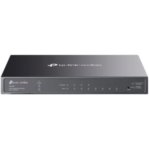 Omada 8-Port Gigabit Smart Switch with 4-Port PoE+ 4× Gigabit PoE+ Ports 802.3at/af, 62 W PoE Power, Desktop Steel Case Integration with Omada SDN Controller
