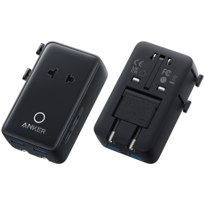 Anker Nano Travel Adapter (5-in-1, 20W) Black