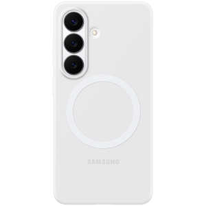 Samsung Galaxy S26 Silicone Magnet Case White