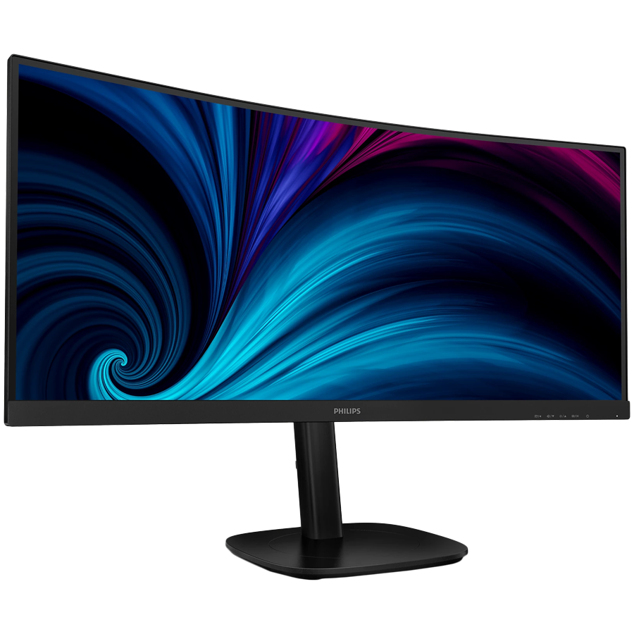PHILIPS Monitor LED 34B2U3600C 34" 3440 x 1440 VA Curved Business monitor WQHD with USB-C 4ms Docking RJ45 USB-C 90W Speakers ERGo - Image 2