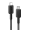 Anker 322 USB-C to USB-C Cable 90 cm Braided Black
