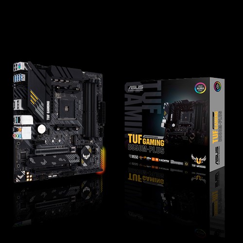 ASUS MB TUF GAMING B550M-PLUSAMD B550;AM4;4xDDR4HDMI,DP;2xM.2;RAID;micro ATX - Image 2