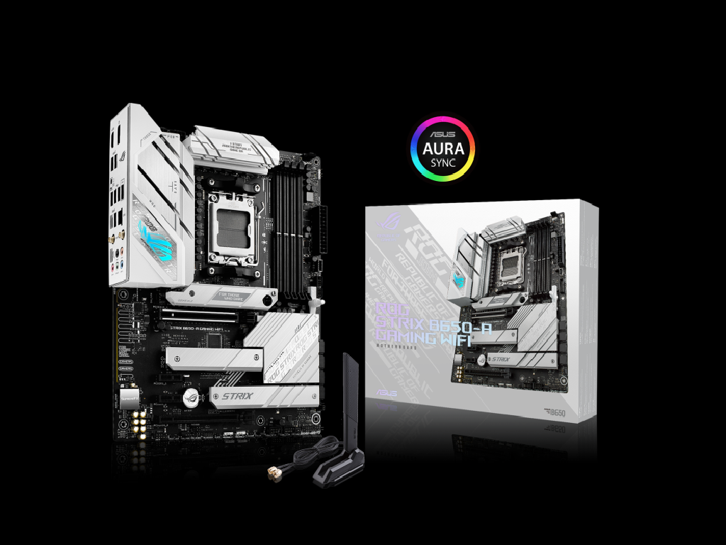 ROG STRIX B650-A GAMING WIFIAMD B650;AM5;4xDDR5;HDMIDP,Wi-Fi 6E,ATX - Image 2