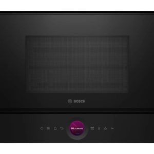 BOSCH mikrovalna Serie 8| CRNA,900W,AutoPilot 10, 21l,Roštilj, 90,180,360,600, Boots W