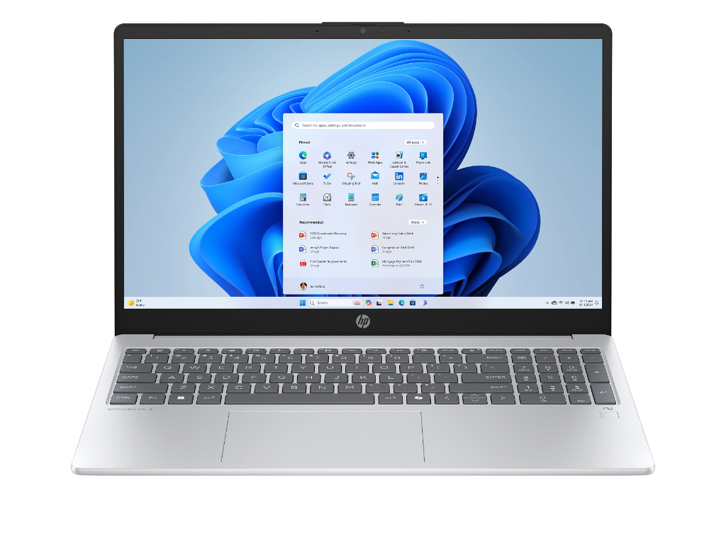 HP Omnibook 3 15-fn0105dx15.6'' FHD Touch, AMD R5 33016GB DDR5, 512GB SSD, Win11H, - Image 2