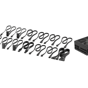 Corsair PSU 1000W RM1000xGold, Fully Modular, 12V-2x612xSATA, 4xPCIe, ATX 3.1, PCIe 5.1