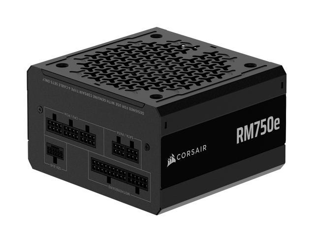 Corsair PSU 750W RM750eGold, Fully Modular, 12V-2x66xSATA, 3xPCIe, ATX 3.1, PCIe 5.1 - Image 2