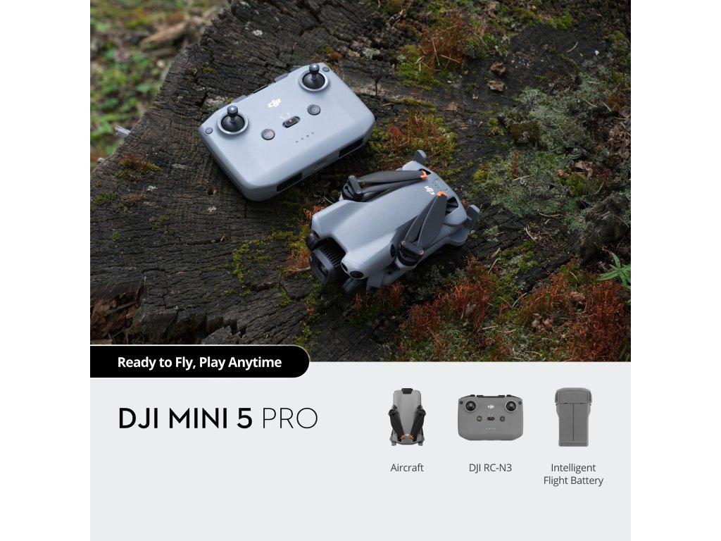 DJI Mini 5 PRODJI Mini 5 PRO-dron,1 inch senzor,vrijeme leta do 36min,ActivTrack
