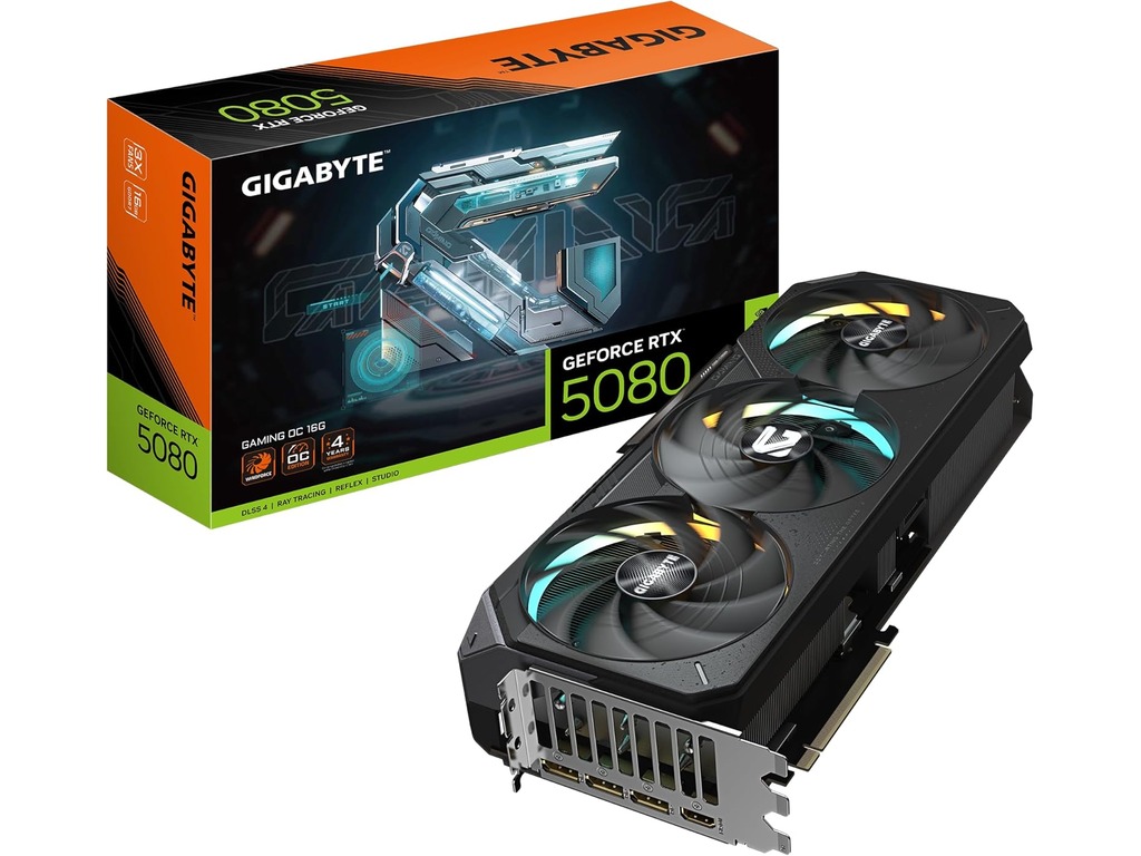 Gigabyte 5080 Gaming OC 16G16GB GDDR7, 256-bit,3x DP, 1x HDMI - Image 2