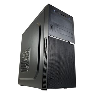 LC-Power Case LC-7041B ATX classic case, HD Audio, 1x USB2.0, 2x USB3.0, 1x USB3.1 type-c