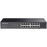 Mercusys MS116GS 16-Port Gigabit Desktop/Rackmount Switch, 16x10/100/1000 Mbps Auto-Negotiation RJ45 port supporting Auto-MDI/MDIX, Isolation Mode, Loop Prevention, Durable Metal Casing, Plug and Play