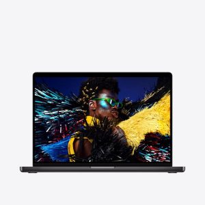MacBook Pro 16-inch, Space Black, Model A3428,APPLE M5 PRO, 18C CPU, 20C GPU,24GB unified memory,140W USB-C Power Adapter,1TB SSD storage,3x TB5, HDMI, SDXC, MagSafe 3,Touch ID,XDR display,Standard display,Force Touch Trackpad, KEYBOARD-INT