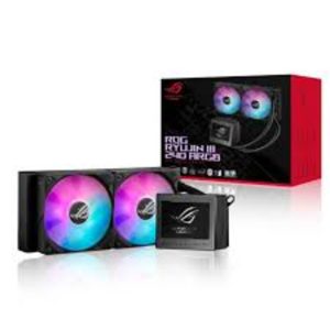 ASUS ROG RYUJIN III 240 ARGB 240mm liquid cooler, 3.5" Full Color LCD
