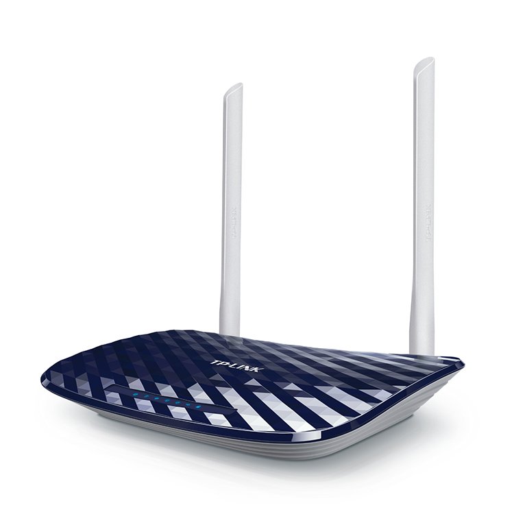 Router TP-Link Archer C20 AC750 Dual Band Wireless Router, Mediatek, 433Mbps at 5GHz + 300Mbps at 2.4GHz, 802.11ac/a/b/g/n,1 x 10/100M WAN + 4 x 10/100M LAN, Wireless On/Off, 1 USB 2.0 port, 2 fixed antennas - Image 3