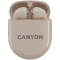 CANYON headset TWS-6 Beige