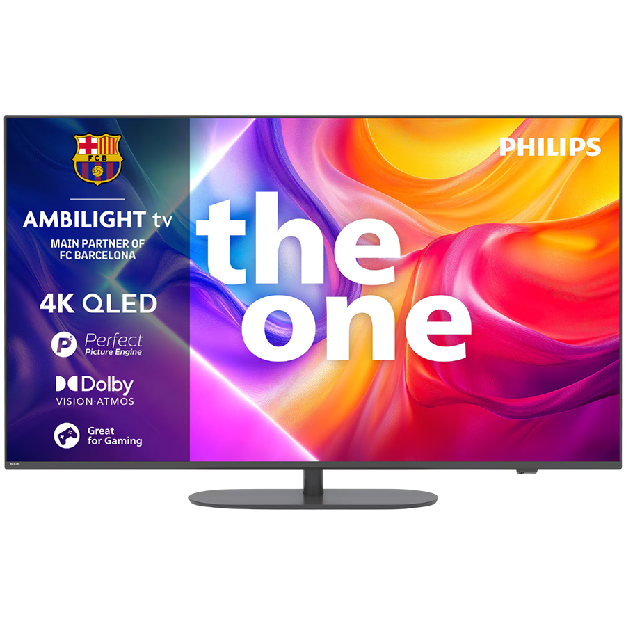 Philips TV LED 65PUS9010/12, The One, QLED AMBILIGHT 4K TV, 164 cm (65"), 144Hz, VRR, FreeSync Smart platform Titan OS, P5 Image processor, Dolby Vision and Atmos - Image 2