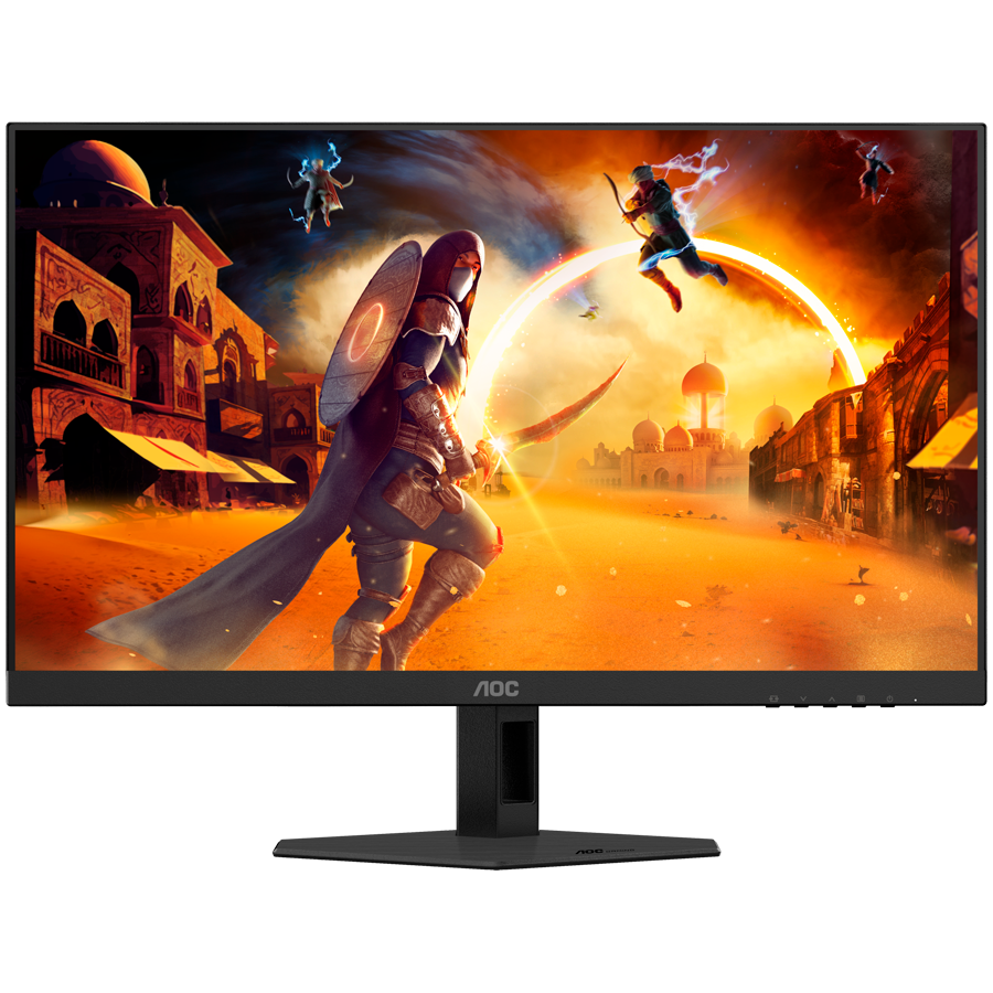 AOC Monitor Gaming 27G4HRE 27" Fast IPS, 1920x1080, 200Hz, 0.5ms MPRT (1ms GtG), 300 cd/m2, 1000:1, Adaptive Sync, G-Sync Compatible, HDR10, 2x HDMI, 1x DP, Speakers, Tilt - Image 2