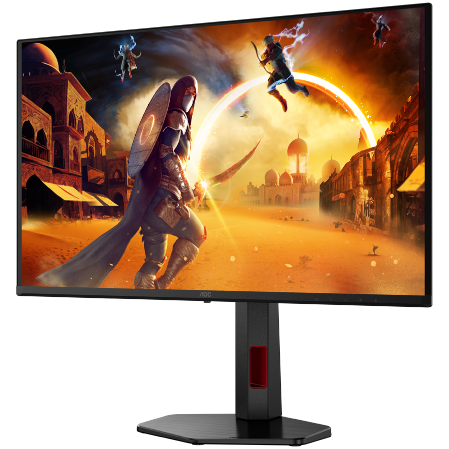 AOC Monitor Gaming OLED Q27G4ZDR 27" (26.5 viewable), QHD (2560x1440), QD-OLED, 240Hz, 0.03ms, 400 cd/m2, Adaptive Sync, G-Sync Compatible, HDR10, USB hub, 2x HDMI 2.1, 1x DP 1.4, Full Ergo - Image 4
