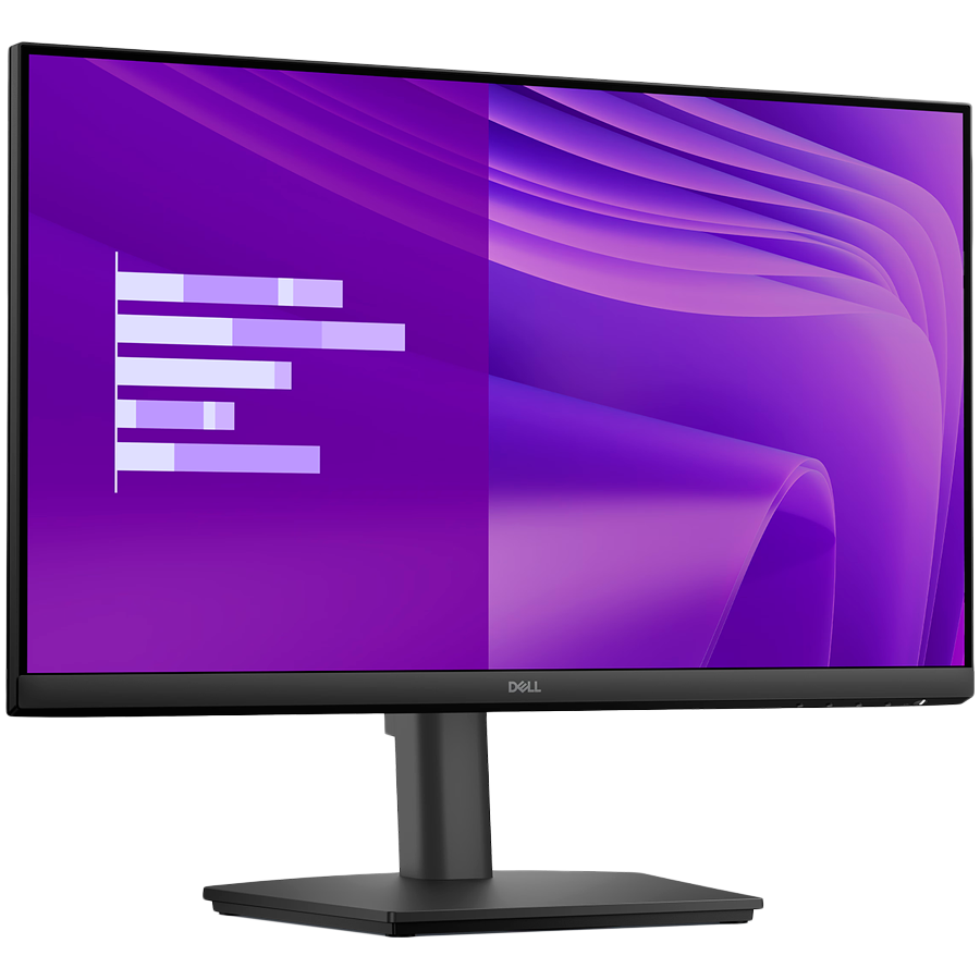 Dell Pro 24 Adjustable Stand Monitor - E2425HSM 23.8" FHD 1920x1080 100Hz, 72% NTSC (CIE 1931), 93 PPI, 16:9, IPS, AG, 250 cd/m2, 1000:1, 178/178, 5ms/8ms, DP, HDMI, VGA, Dual 2W speakers, Height, Swivel, Tilt, Pivot - Image 3