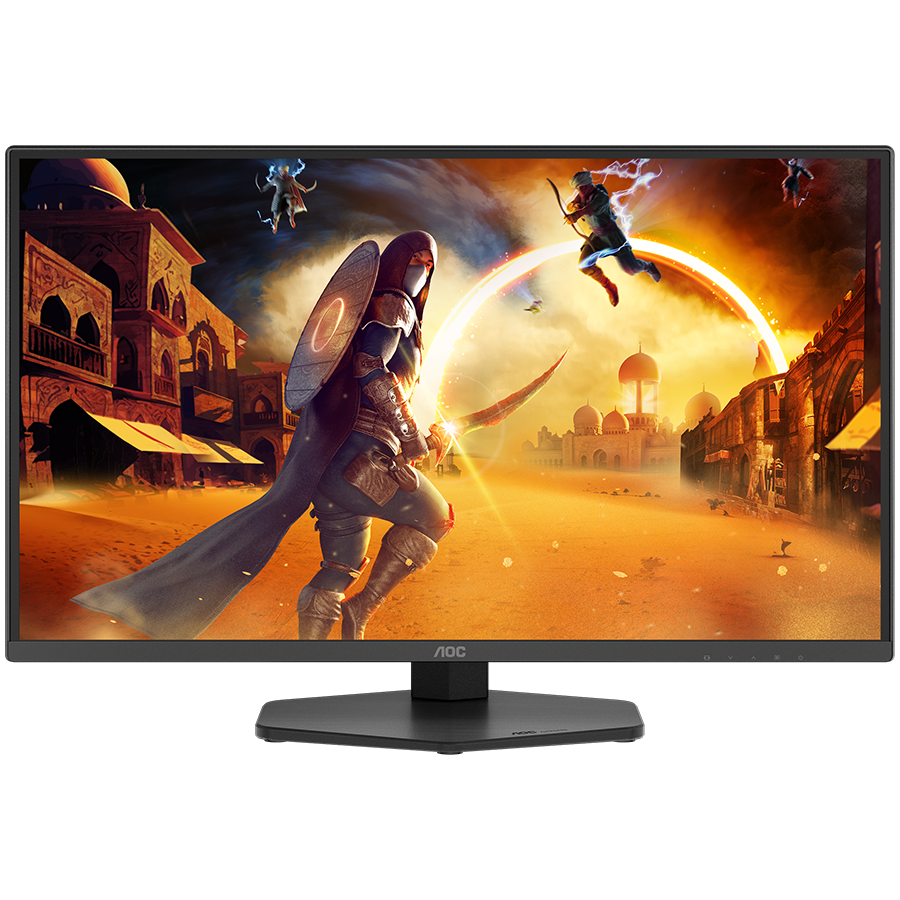 AOC MONITOR Q25G4SR, GAMING 25'', G, 300HZ, FAST IPS, 2560x1440, 0.3 MS, 80M:1, 300 CD/M, TILT, HEIGHT ADJUSTABLE, SWIVEL, PIVOT, 2X HDMI, DISPLAY PORT, 3YW, BLACK-RED - Image 4