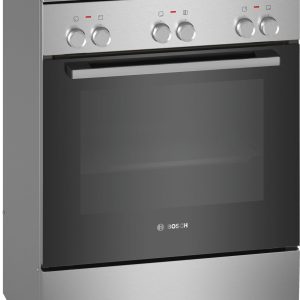 BOSCH električni štednjak Serie 2|, A, 66L,ravna ploča INOX, 7 programa, 3D HotAir,