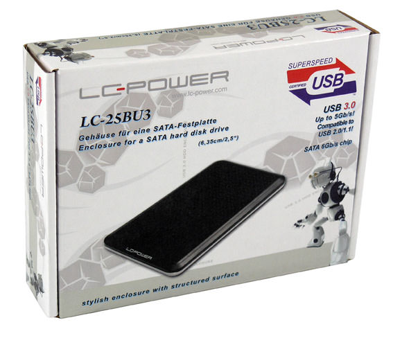 LC-Power LC-25BU3 Enclosure2.5" USB 3.0 - Image 3