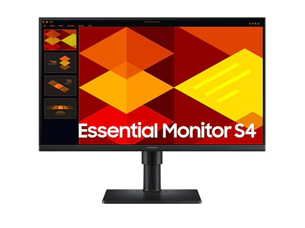 Samsung 24'' FHD Posl Mon S40GIPS, 100Hz, 5ms, 250cd, 2xHDMIDP, 2xUSB, VESA 100x100, HAS, Pivot, Til - Image 2