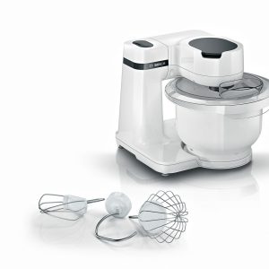 BOSCH kuhinjski aparat MUM Serie 2|,BIJELI, 700W 4 Brzine, Slastičarski set