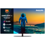 Philips 55OLED820/12 4K Google TV OLED, AMBILIGHT TV, 144 Hz, P5 AI Procesor, 139 cm (55''), Dolby Vision and Dolby Atmos