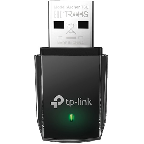 TP-Link Archer T3U AC1300 Mini Wi-Fi MU-MIMO USB Adapter,Mini Size, 867Mbps at 5GHz + 400Mbps at 2.4GHz, USB 3.0 - Image 2