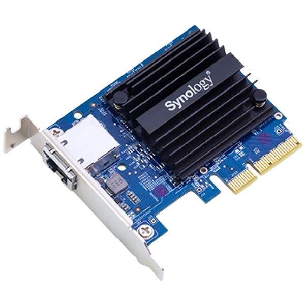 Synology E10G18-T1 Single-port, high-speed 10GBASE-T/NBASE-T add-in card for Synology servers, PCIe 3.0 x4, Low Profile and Full Height Bracket, 5 years warranty - Image 2