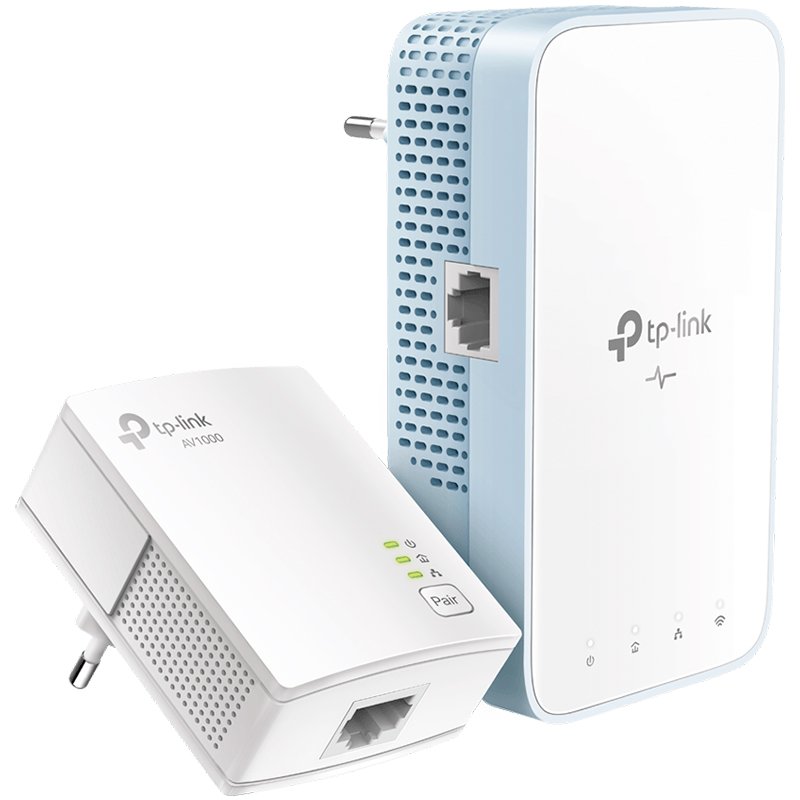 AV1000 Gigabit Powerline ac Wi-Fi Kit, Dual band 802.11ac Wi-Fi - AC750 dual band Wi-Fi (433Mbps on 5GHz & 300Mbps on 2.4GHz)(TL-WPA7517 & TL-PA7017) - Image 2