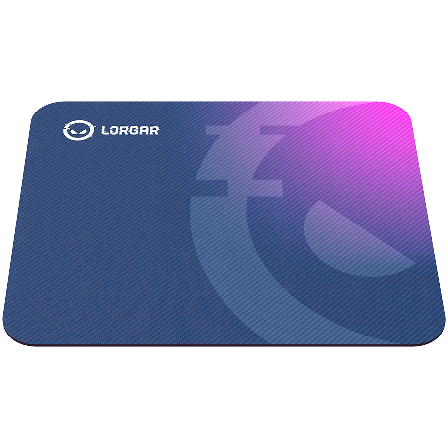 Lorgar Main 133, Gaming mouse pad, High-speed surface, Purple anti-slip rubber base, size: 360mm x 300mm x 3mm, weight 0.2kg - Image 5