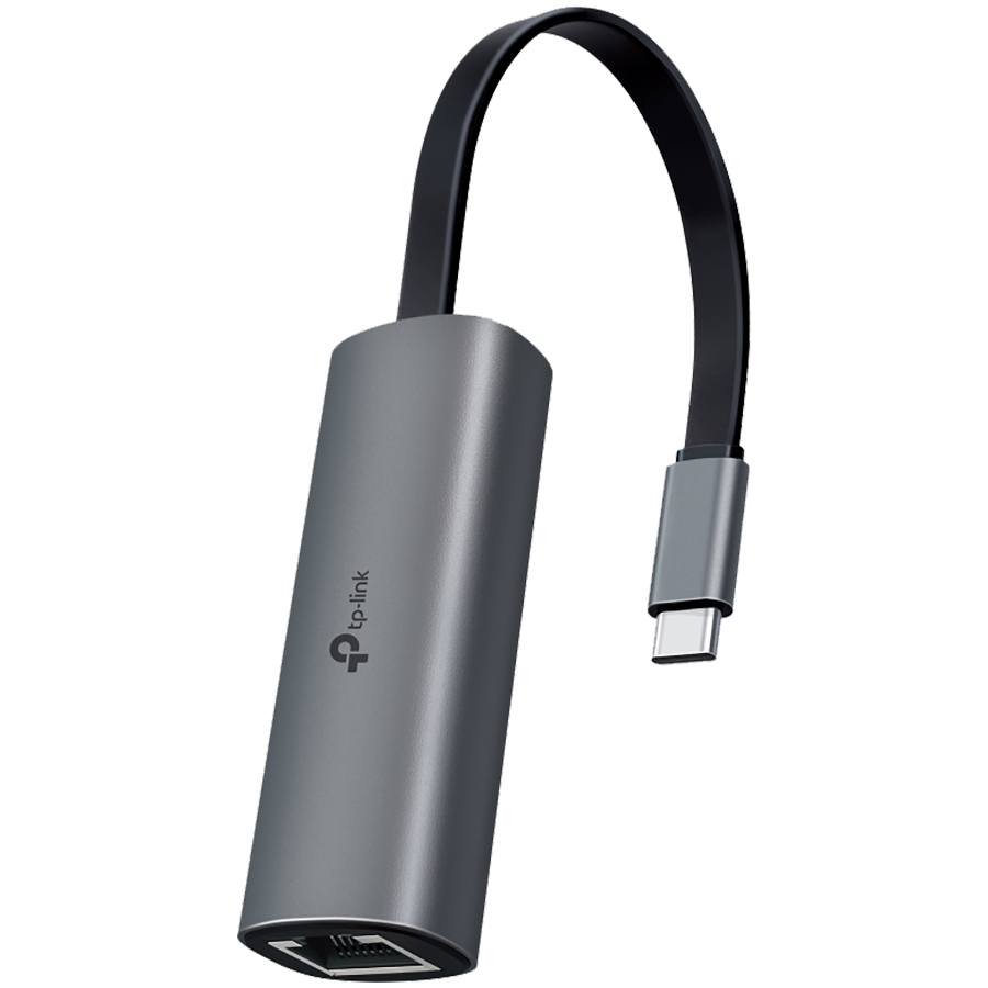 TP-Link USB 3.0 Type-C to 2.5 Gigabit Ethernet Network Adapter, 1xUSB 3.0 Type-C Connector, 1x2.5 Gigabit Ethernet Port, Foldable and Portable Design, Plug and Play in Windows(7/8/8.1/10/11), Mac OS X (10.9 and later), Linux OS, iOS, iPadOS, ChromeOS - Image 2