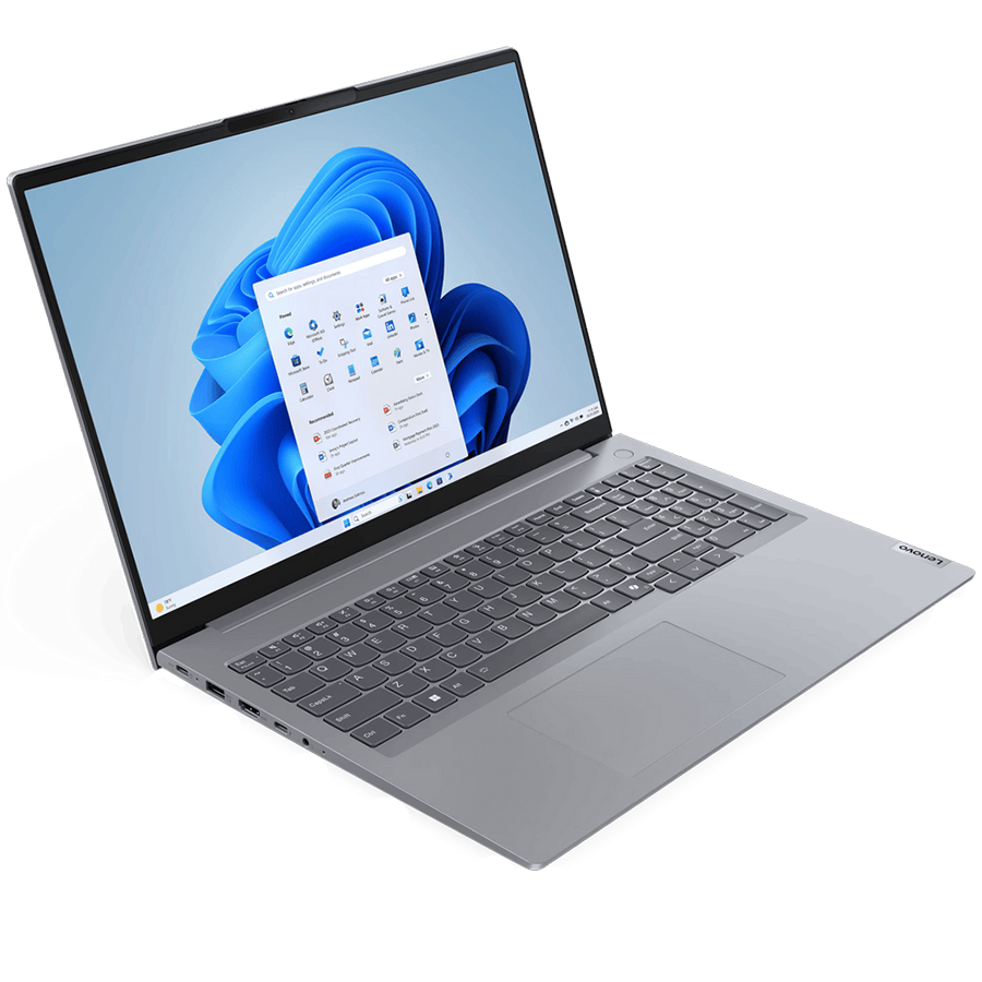 ThinkBook 16 G7 ARP, 16'' WUXGA (1920x1200) IPS 300nits AG, AMD Ryzen 7 7735HS, 8C, 2x16GB DDR5, 1TB SSD M.2, AMD Radeon Intg, FHD IR Cam+Mic,WLAN + BT,2x USB 3.2,1x USB 3.2 Type C, 1x USB 4 Type-C, HDMI, RJ-45, Backlit Kb, 45WH,No Os, 3Yr - Image 4