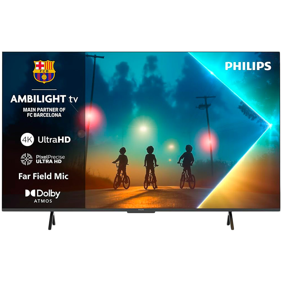 Philips 43PUS8200/12 4K Ultra HD LED AMBILIGHT Smart TV, 108 cm (43"), Pixel Precise Ultra HD, HDR10+, Titan OS, Dolby Atmos, DTS:X - Image 2