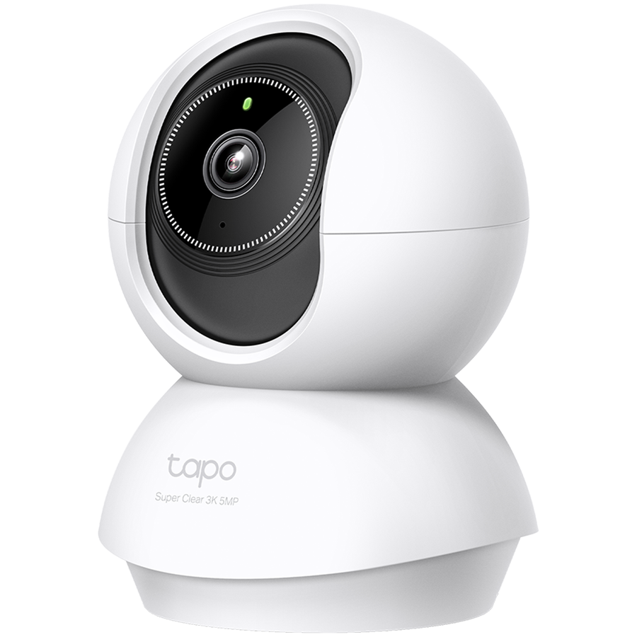 TP-Link Tapo C230 Pan/Tilt AI Home Security Wi-Fi Camera, 3K 5MP (2880x1620), 2.4 GHz, Horizontal 360, Pan/Tilt, Smart AI Detection and Notifications (motion, people, pets, cars, baby crying, abnormal sound), AI Smart Tracking, Sound and Light Alarm - Image 3