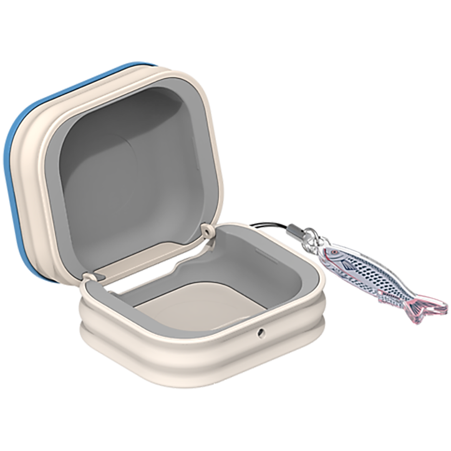 Samsung Galaxy Buds4 / Buds4 Pro Food Can Case Blue - Image 5