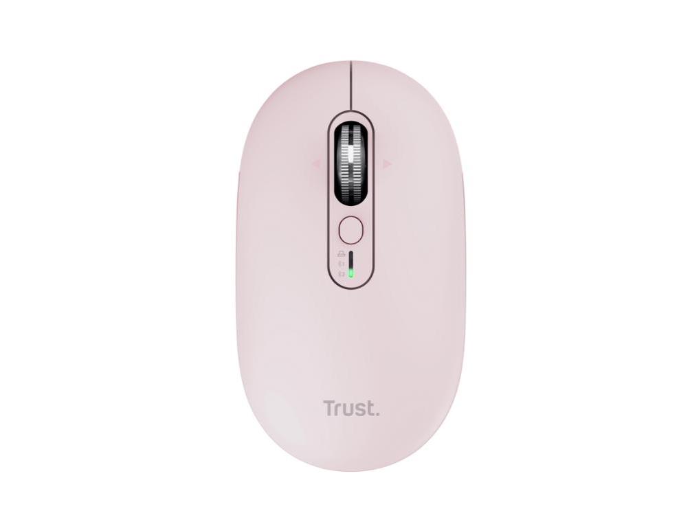 Trust SERON Hyperscroll slimWRLS, miš, PINK - Image 2