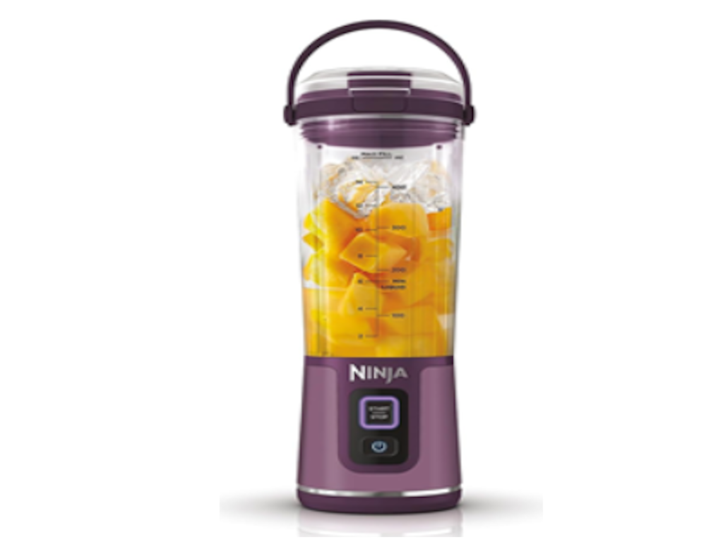 Ninja bezicni blenderLjubicasta boja, USB-C punj.kap. 5332ml, nehrdjajuci celik, snaga 5V