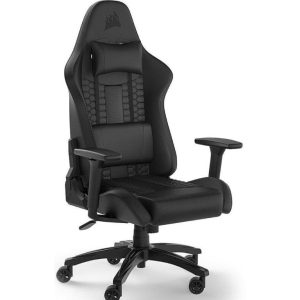 Corsair TC100 Gaming ChairLeatherette Black/Black, 120kg