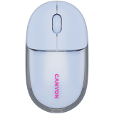 CANYON mouse OnClick 24 BT/ Wireless Transparent/Blue