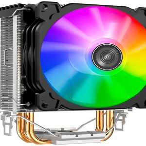 Jonsbo CR-1200 CPU Cooler RGB 92mm, Black, Height 128mm TDP 95W, Single Tower