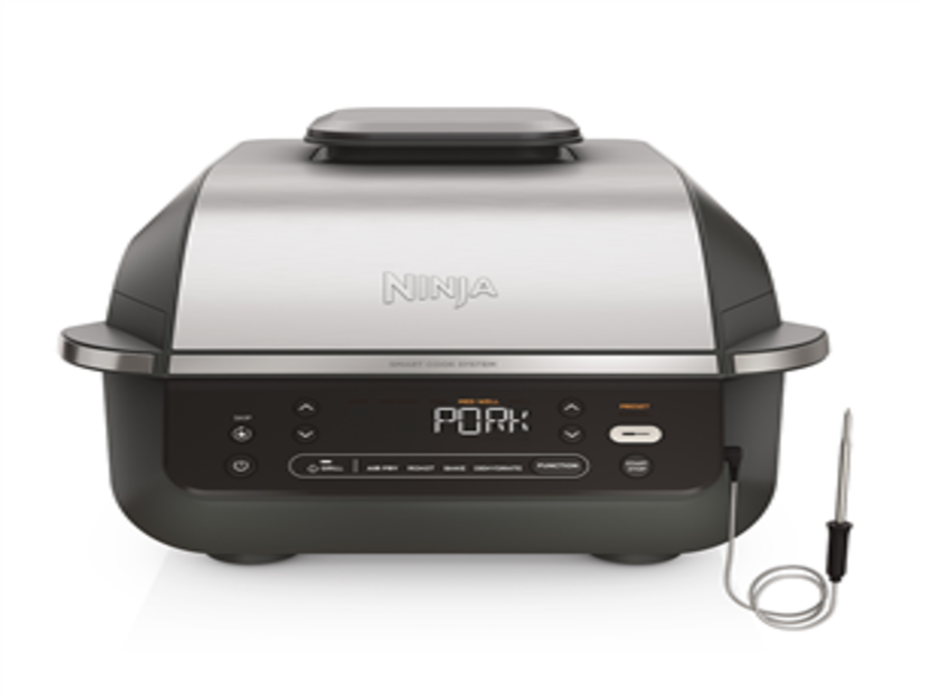 Ninja 5u1 rostilj i friteza5 funkcija,5.7L kapacitet,pametni sistem,crno-srebrena boja - Image 3