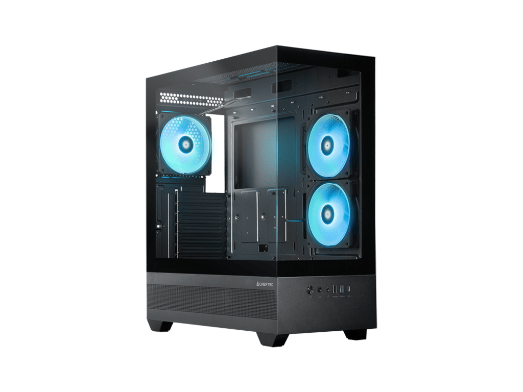 Chieftec Vista Case3x120mm A-RGB fanstempered glass, 400mm GPU - Image 3